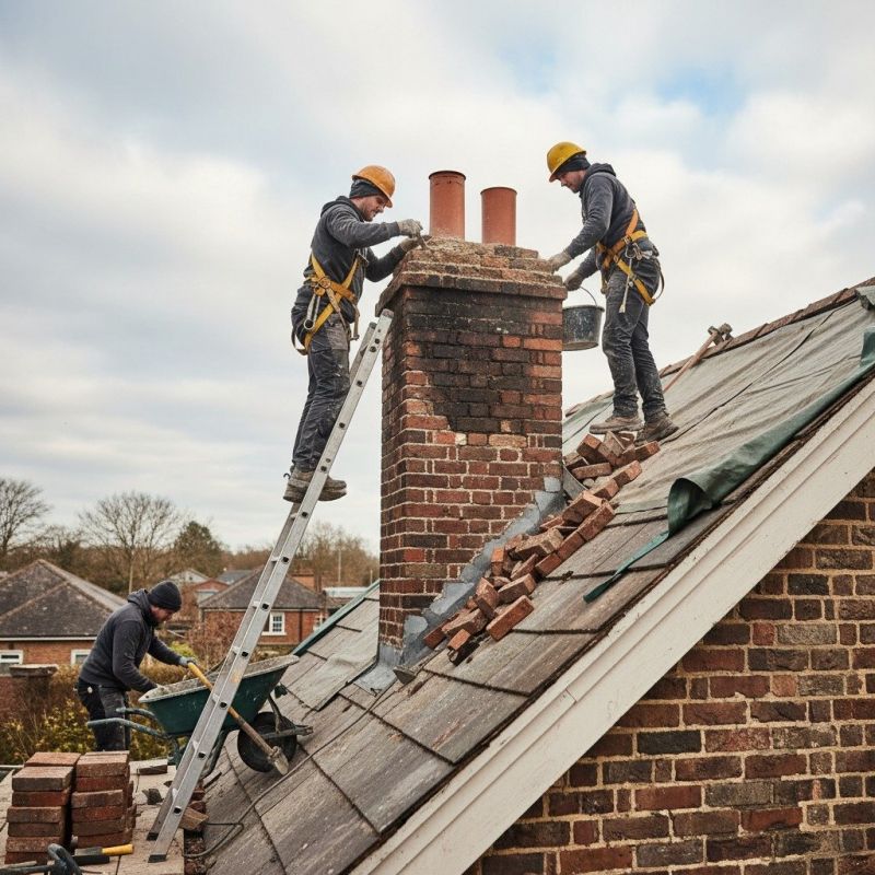 Local Chimney Repair pros at work